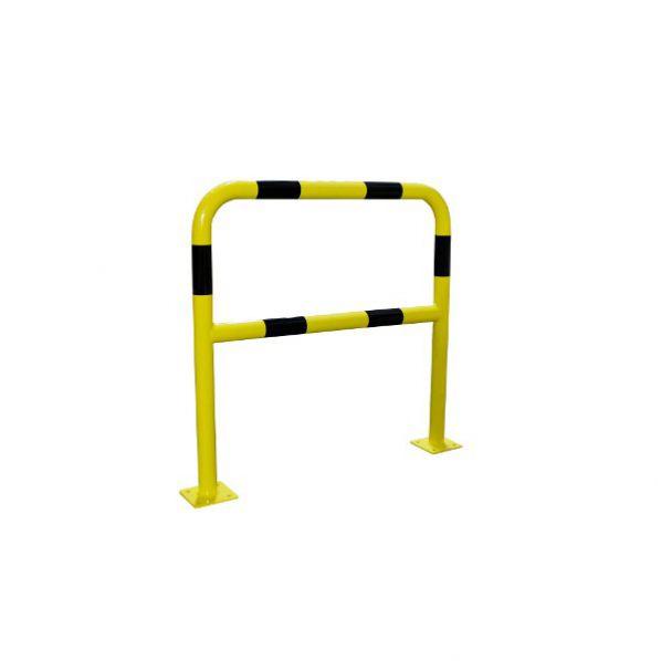 Barrière de protection 1500mm à fixer - 40 mm - Rouge/Blanc - Marque Rolléco_0