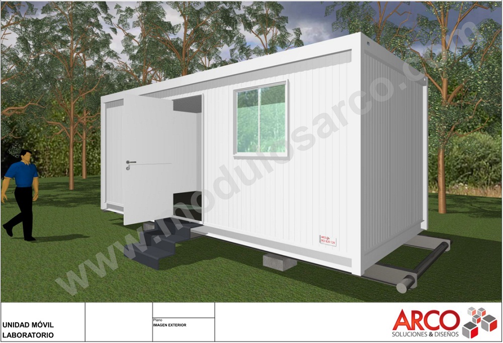 Constructions modulaires - cabines mobiles pour travailleurs éloignés - MÓDULOS ARCO_0