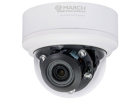 Caméra de surveillance dôme ME4 - 4 Mpx - HDR - Infrarouge intégré - IP66 et IK10 pour extérieur_0