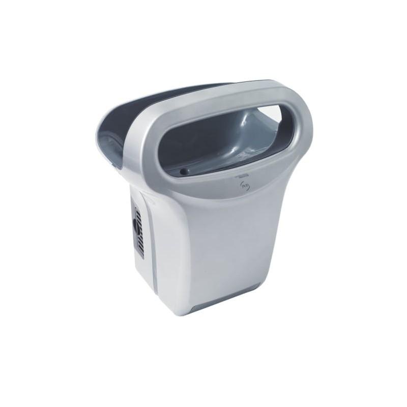 Exp'Air G JVD - Sèche-mains gris métal - Design compact, écologique et rapide_0