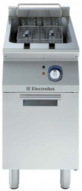 Friteuse électrique 18L - résistance interne, 2 paniers - protection IPX5 - 391094_0