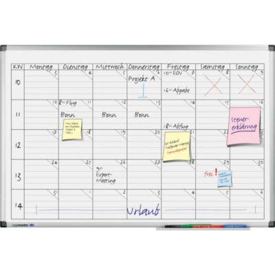 Legamaster Tableau planning universel blanc - 60 x 45 cm_0