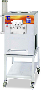 Machine à glace italienne professionnelle - Softgel 320 - 3 becs - Réglage onctuosité - Cuves réfrigérées_0
