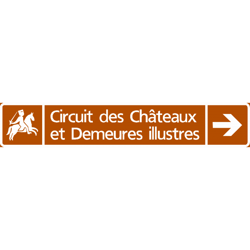 Panneau H22 - Présignalisation d'un itinéraire touristique - WP Signalisation - Innov_0