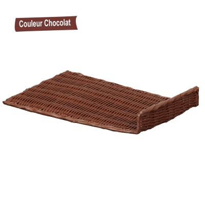 PANNEAU REBORD POLYPROPYLÈNE CHOCOLAT