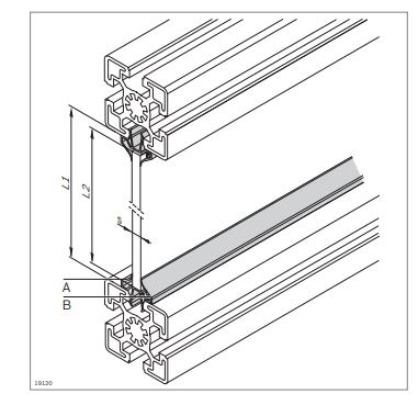 Profilé de vitre de protection pvc_0