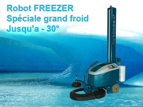Robot de banderolage freezer grand froid - utilisation en entrepôts frigorifiques jusqu'à -30°C - modèles FR & FRD_0