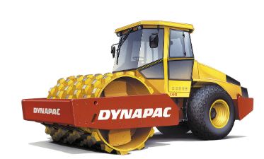 Rouleaux monocylindres - Dynapac CA612PD - 21 000 kg - Compactage puissant et moteur Cummins_0