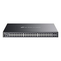 TP-Link Omada SG5452XMPP commutateur réseau Géré L3 Gigabit Ethernet (10/100/1000) Connexion Ethernet, supportant l'alimentation via ce port (PoE) Noir_0