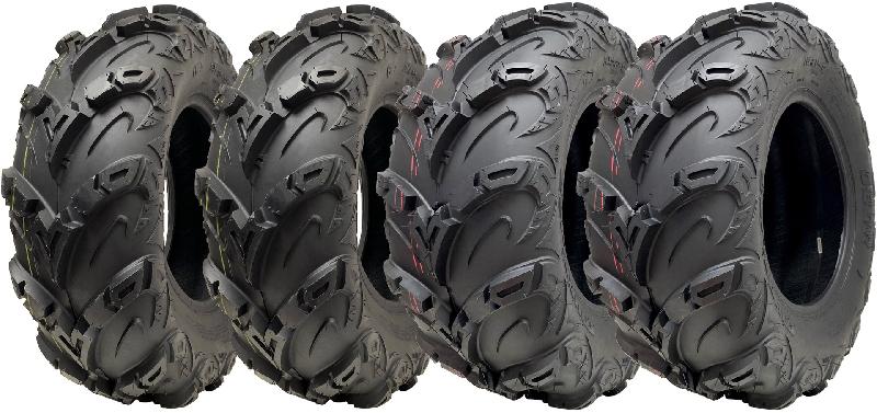 24x10.00-12  24x8.00-12 ATV Quad Tyres OBOR Mudsling Road Legal (Set of 2  2)_0