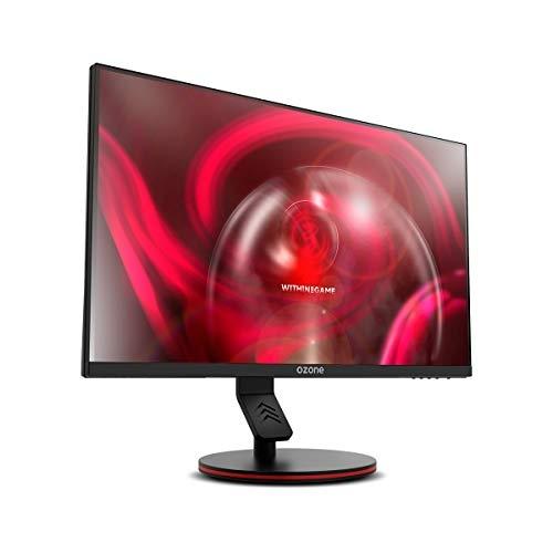 OZONE Moniteur Gaming DSP25 Pro - OZDSP25PRO - 24,5'' Full HD 144Hz 1ms LED - Noir et Rouge_0