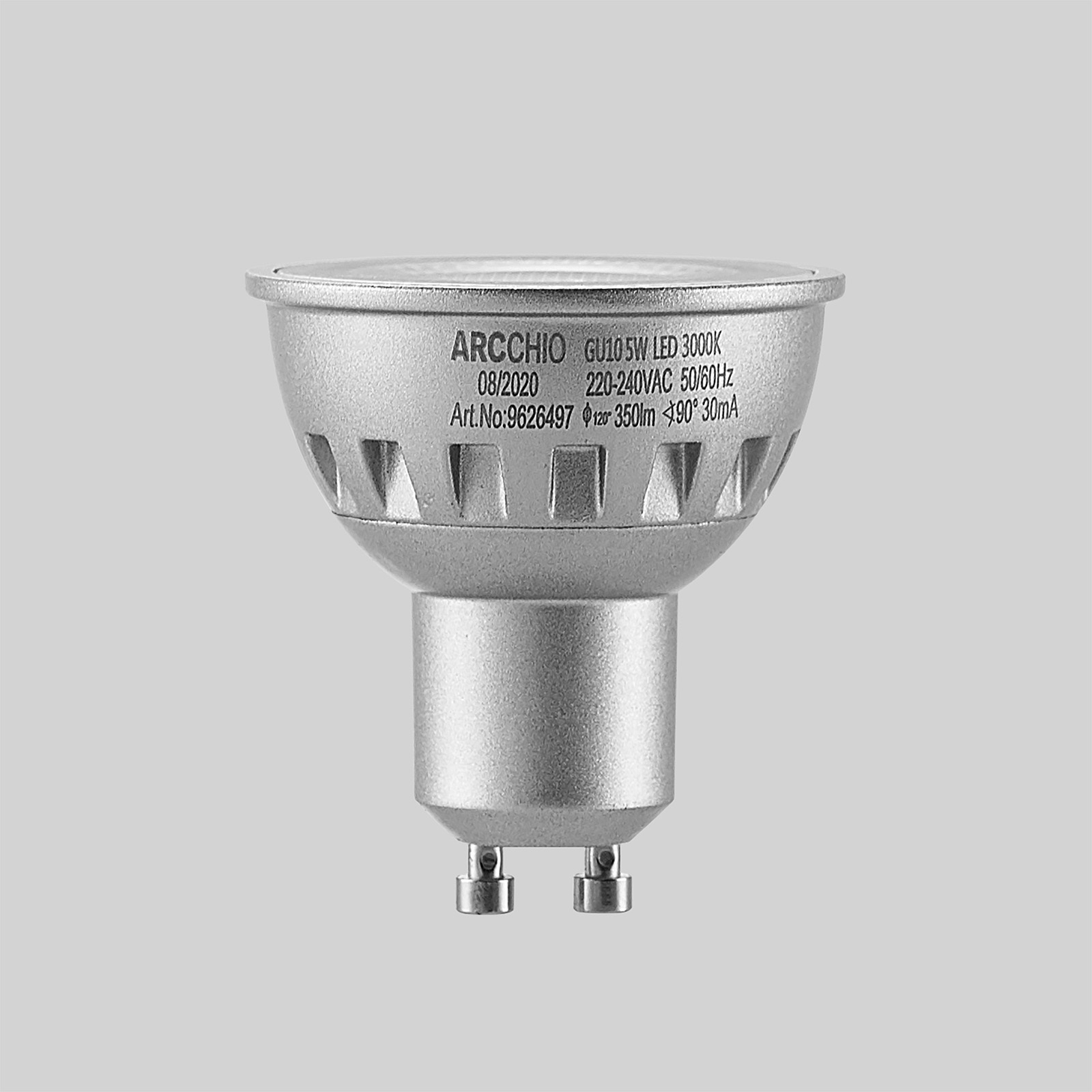 PRIOS RÉFLECTEUR LED GU10 5 W 3 000 K 90° DIMMABLE