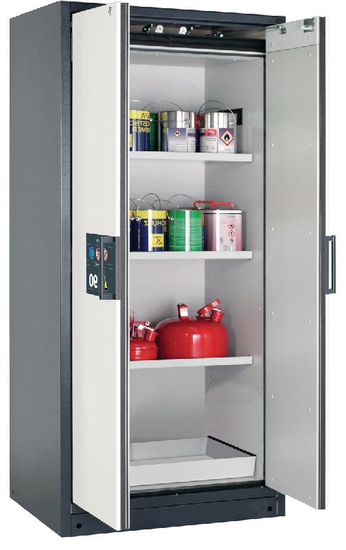 ARMOIRE SÉCURITÉ Q-CLASSIC-90 Q90.195.090 GRIS/BLANC - MANUTAN COLLECTIVITÉS