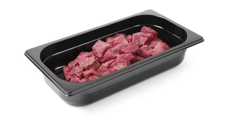 Bac gastronorme 1/3 - 65 mm - polycarbonate noir - Référence 862537_0