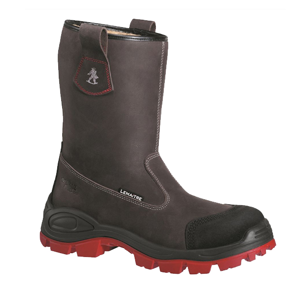 BOTTES DE SÉCURITÉ HAUTES SPÉCIALES OUTDOOR LEMAITRE TENERE S3 SEMELLE ROUGE – TAILLE 35