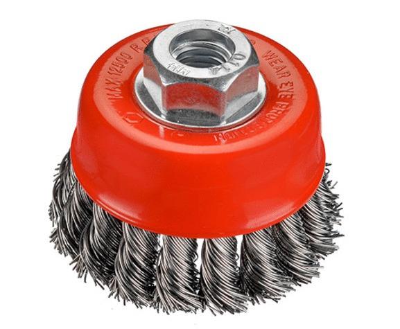 BROSSE COUPE FIL ACIER TRESSÉ TBZ 65MM M14 - OSBORN - 2008608151