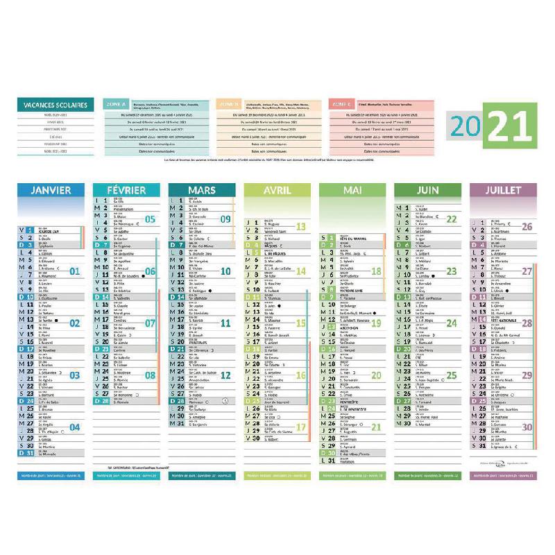 Calendrier 2022 42x32