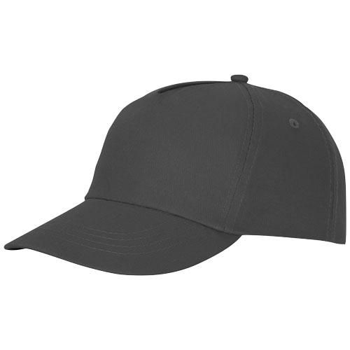 Casquette 5 panneaux Feniks - œillets brodés pour aération - fermeture velcro - 100% coton twill 175 g/m²_0