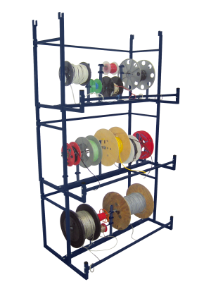 Distributeur de couronne et bobine - Gamme BOBI-BOBINES - 3 niveaux réglables - Acier zingué_0