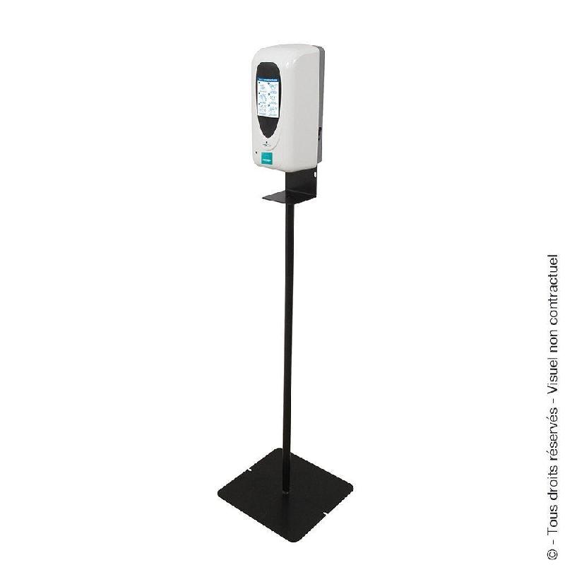 Distributeur de gel sans contact pour gel hydroalcoolique 28x28x110cm_0