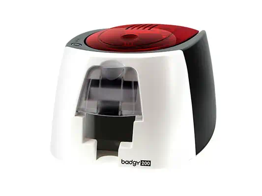 Evolis Badgy200 imprimante de cartes en plastique Sublimation de teinte/Transfert thermique Couleur_0