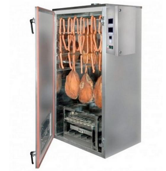 Fumoir alimentaire à chaud ou à froid à la sciure de bois - Grosse production - RÉF. PTC07-ET_0