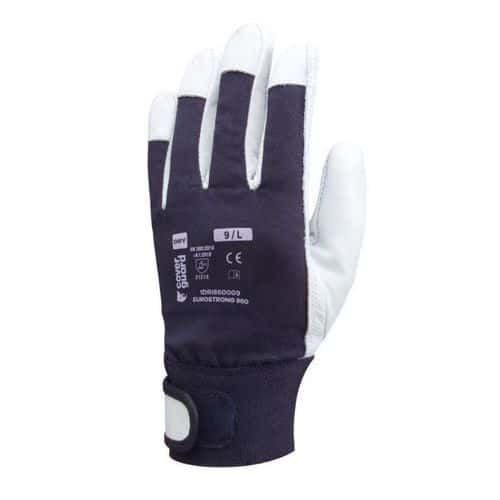 GANTS DE MANUTENTION EUROSTRONG 860 FLEUR CAPRIN TOILE BLEU VELCRO - 9 - COVERGUARD