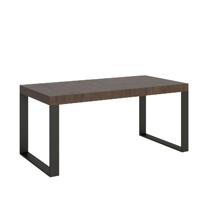 Itamoby Table Extensible 90X180/440 Cm Tecno Premium Noyer Structure Anthracite - marron VE440TATECPRE-NC-AN_0