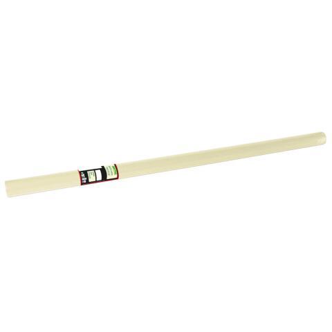 LOT DE 16 - NAPPE EN ROULEAU PAPIER GAUFRÉ TOILE DE LIN - 6X1,18M - IVOIRE