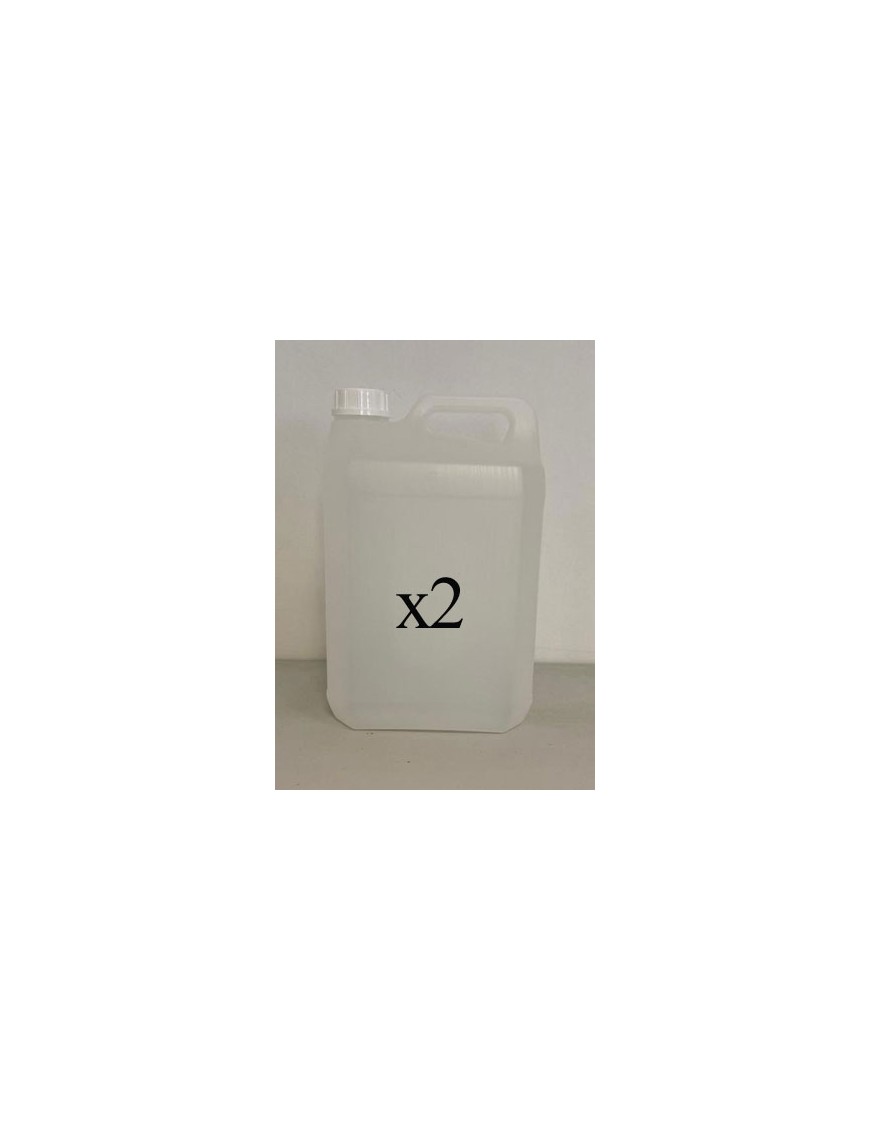 Lot de 2 bidons alimentaires de 5 litres - bouchon inviolable blanc homologué Y1.9_0