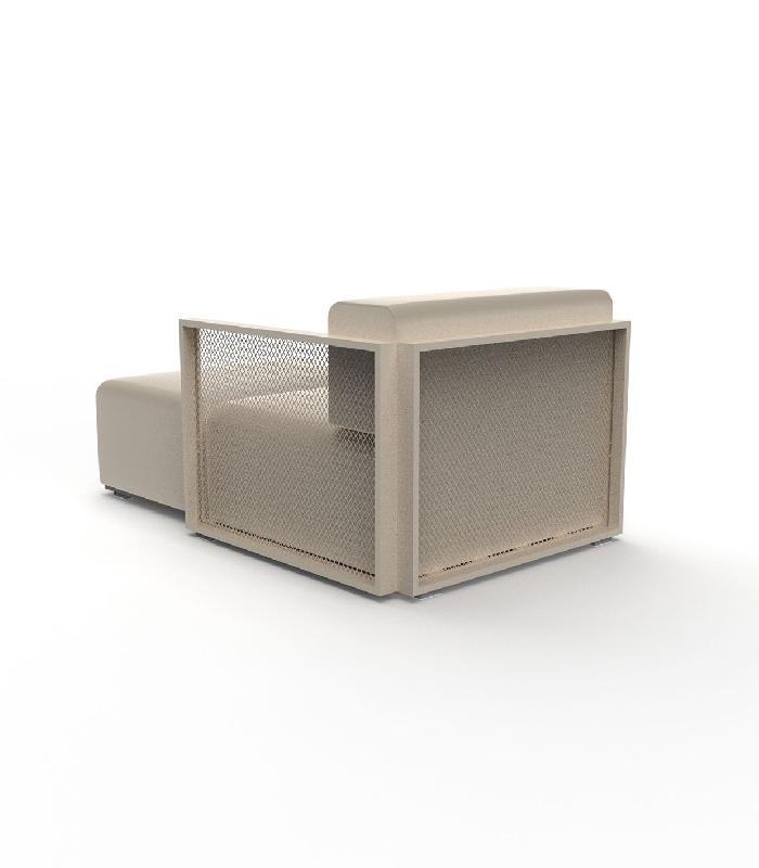 Module chaise-longue gauche THE FACTORY - crème_0