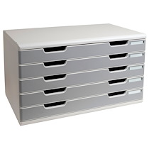 MODULE DE CLASSEMENT MODULO OFFICE 5 TIROIRS A3 - GRANIT