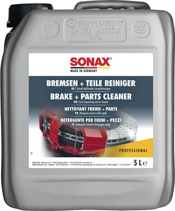 Nettoyant freins et pièces sans acétone - Bidon 5L SONAX avec système Easy-Spray_0