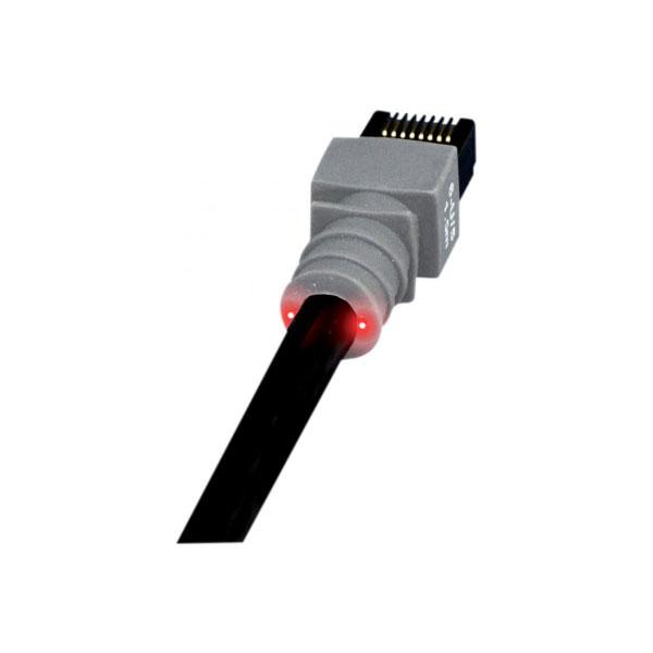 PATCHSEE CORDON RJ45 CATEGORIE 6 U/FTP LSOH NOIR - 0,6 M