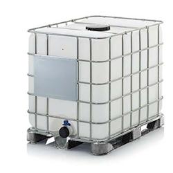 PLAST'UP ROTOMOULAGE Cuve de stockage 1000l ibc  reconstruit  carburants un poche neuve - GRIS - gris 0750122556328_0