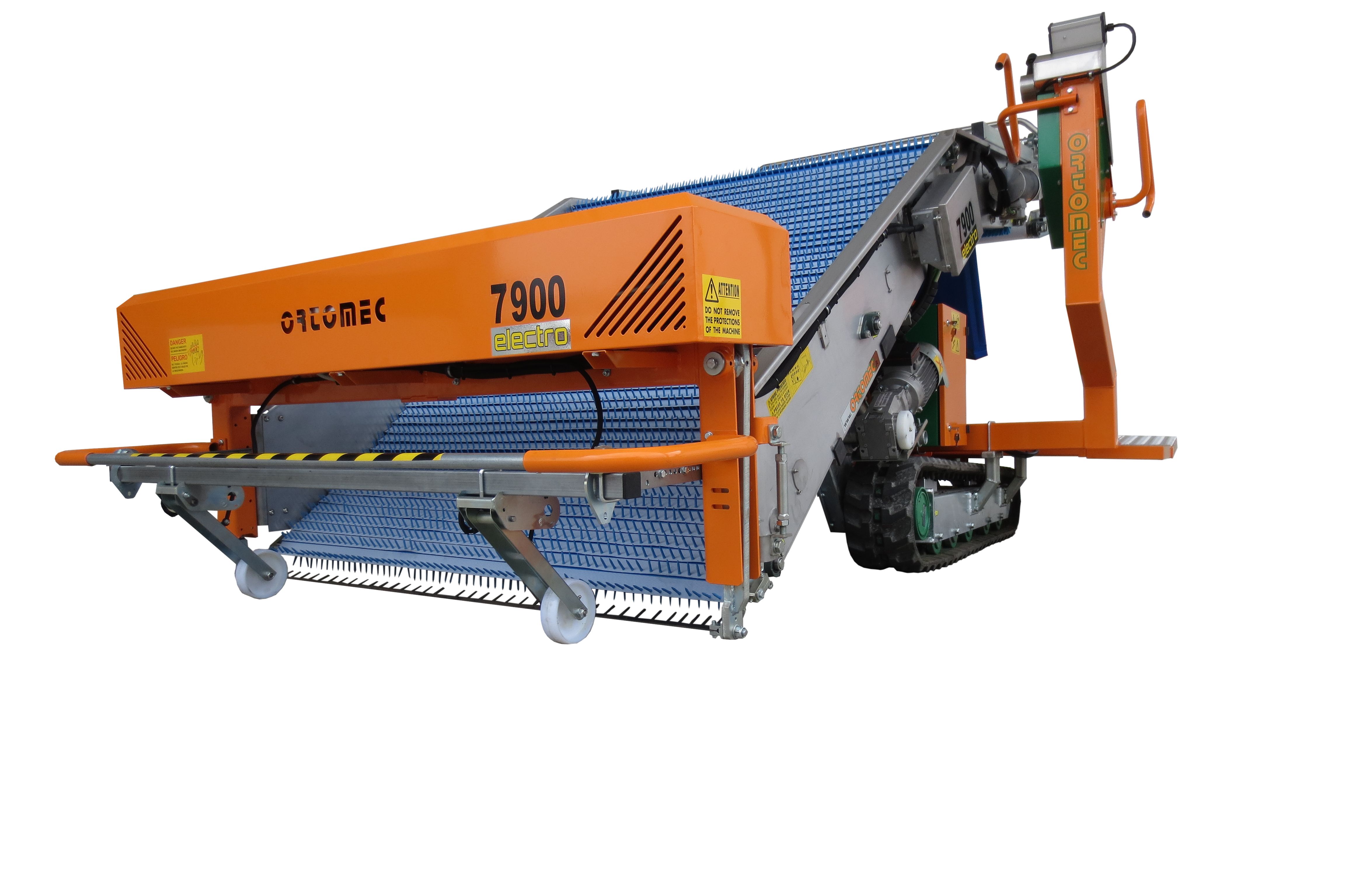 Récolteuse de légumes 7400 Electro Lattuga - Ortomec SRL - largeur de la tête de récolte de 130 à 180 cm - sur chenilles électriques_0
