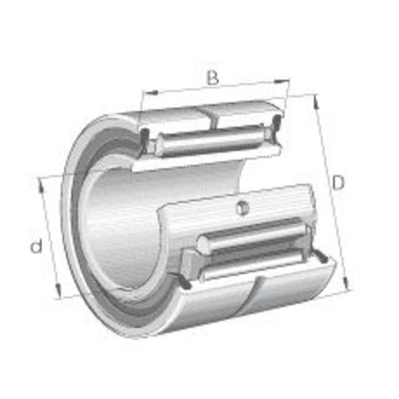 ROULEMENT AIGUIL. NA4900 2RSR-XL QMC 1 INA
