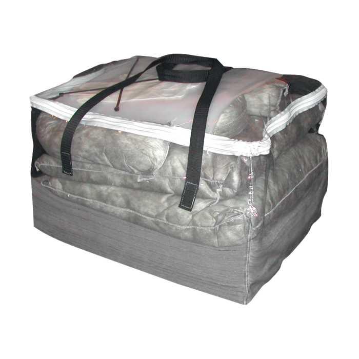 Sac d'intervention avec anses - tous liquides - capacité d'absorption 62L - contenu complet en PVC_0