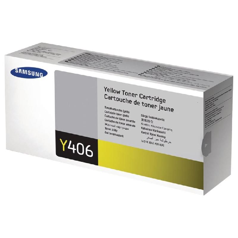 SAMSUNG TONER ORIGINAL CLT-Y406S J (CLT-Y406S/ELS) - COULEUR: JAUNE