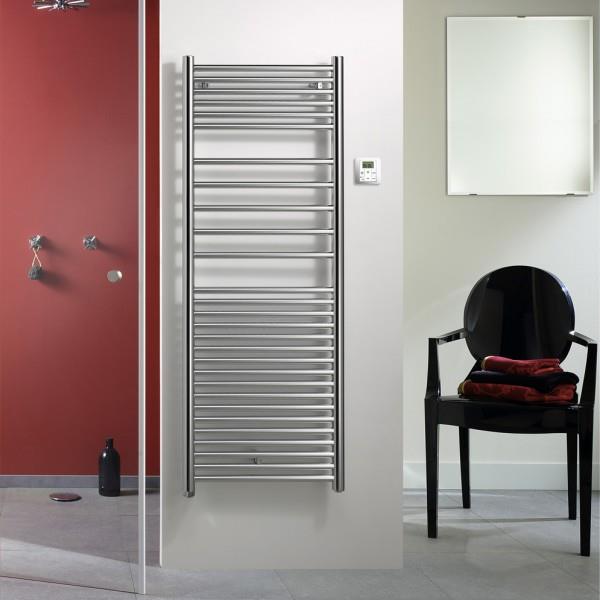 SÈCHE-SERVIETTE ACOVA - ATOLL SPA CHROMÉ ÉLECTRIQUE 500W TSLO-050-050/GF