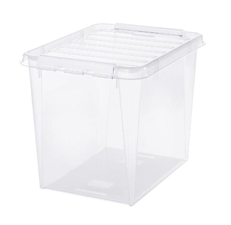 SmartStore Boîte de rangement CLASSIC 52 L, clips: blanc - blanc plastique polypropylène 7332462070547_0
