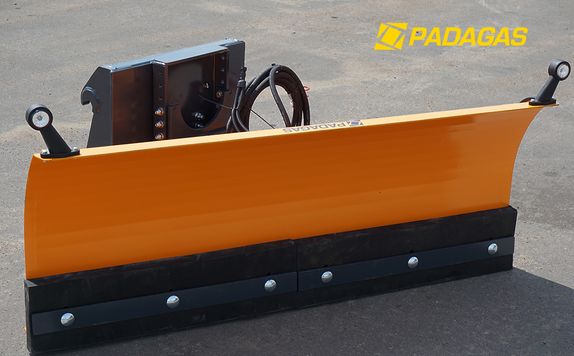 SSV-L Lames à neige - Padagas - Pour tracteurs de 16 ch à 40 ch avec rotation hydraulique et lame en acier Hardox_0