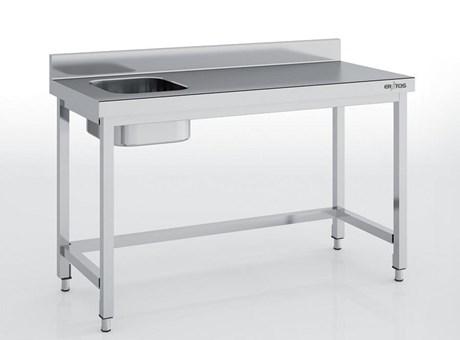 TABLE INOX CHEF  SÉRIE 600 MCCD60-180I LONGUEUR 180 CM