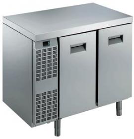 Table réfrigérée positive - 2 portes - Inox AISI 304 - Température 2°C à 10°C - 726139_0