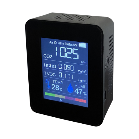 Thermomètre hygromètre détecteur de CO2, COV, formaldéhyde - THMHGMC02VFNR-ID01_0