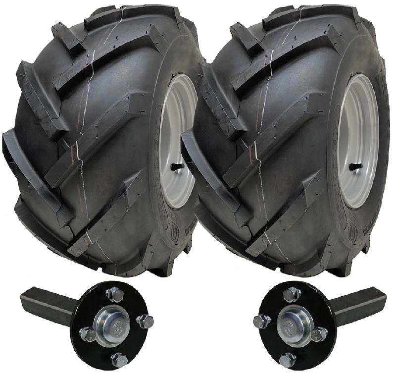 18x9.50-8 Open Centre P328 ATV Trailer Kit Wheels  Axles Load Capacity 750kgs_0