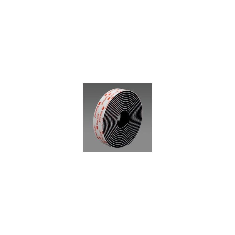 2 X Système ouvrable / refermable Dual-Lock™ SJ3551, Noir, 25 mm x 45.7 m, 5.7 mm 3M | 7100108748_0