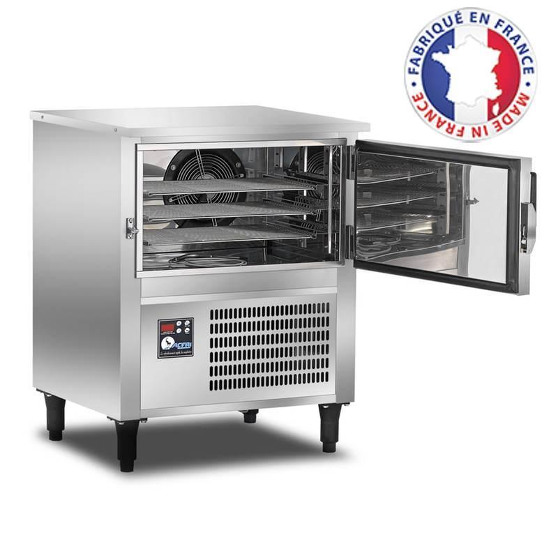 Cellule de refroidissement mixte - 3 à 5 niveaux GN 1/1 et 600 x 400 - acier inox - groupe R452A_0