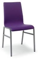 Chaise romane - coque rembourrée épaisseur 2 cm - châssis métal_0