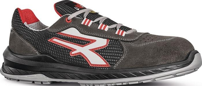 Chaussure de sécurité Demon pointure 46 grise S1P ESD SRC EN ISO 20345 cuir velours perforé avec nylon U.POWER_0